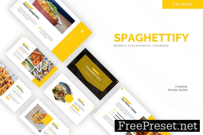 Spaghettify - Keynote Template WWCYJYA