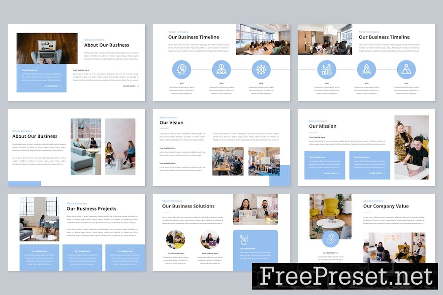 Spavin - Pitch Deck Google Slides Template LJY65TA