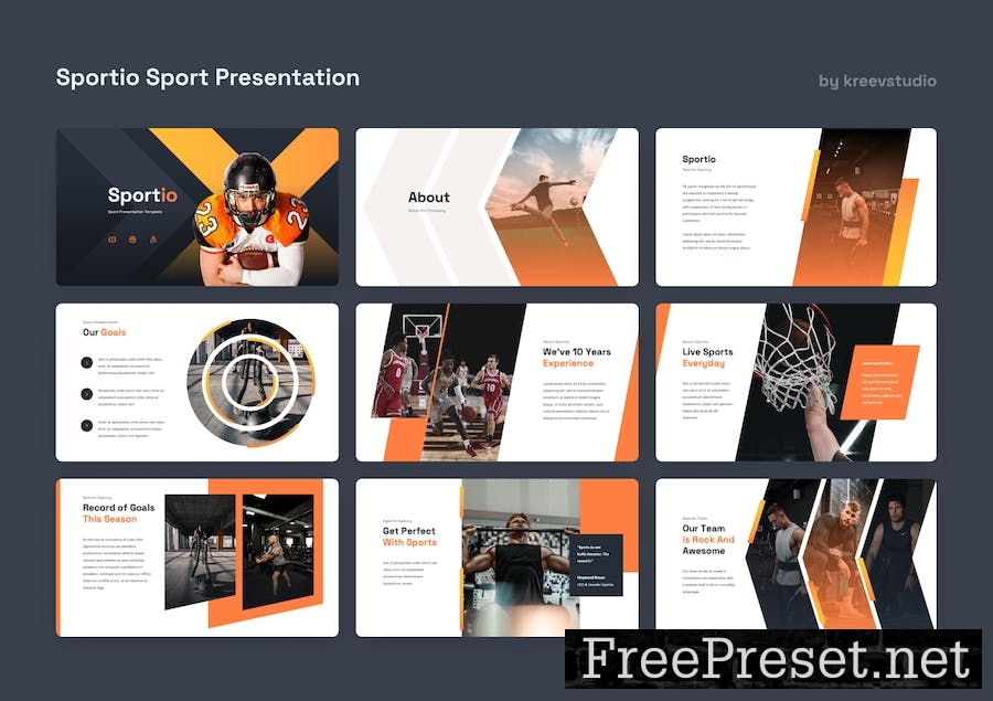 Sportio - Sport Keynote Presentation NLA29AN