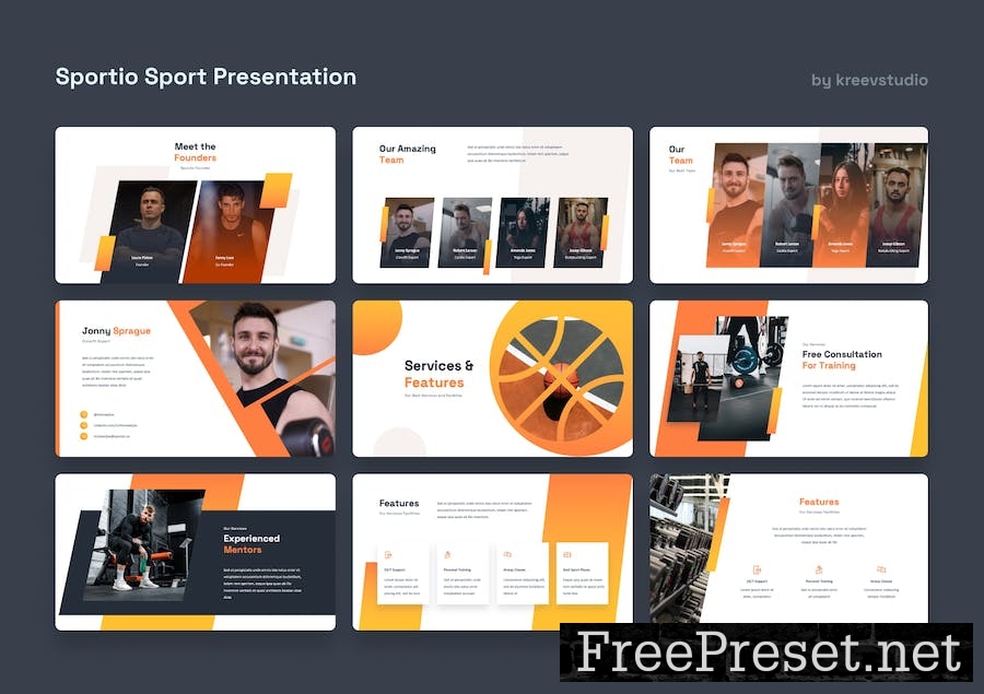 Sportio - Sport PowerPoint Presentation HHVRDBW