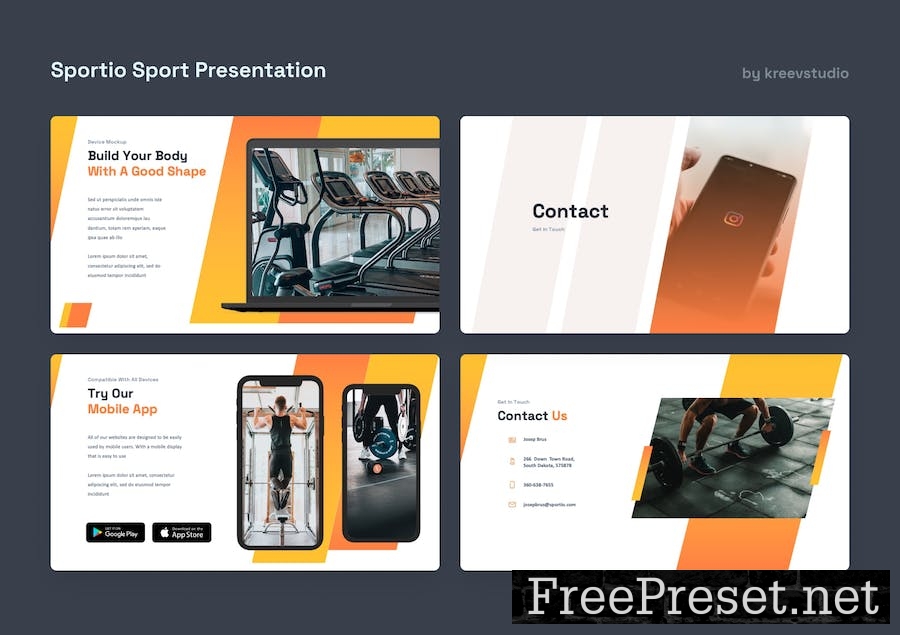 Sportio - Sport PowerPoint Presentation HHVRDBW