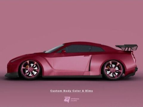 Sports Car Mockup