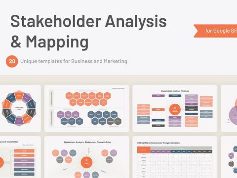 Stakeholder Analysis and Mapping for Google Slides KMULBVQ