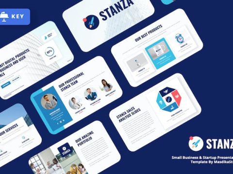 STANZA - Small Business & Startup Keynote Template 6KAHX32