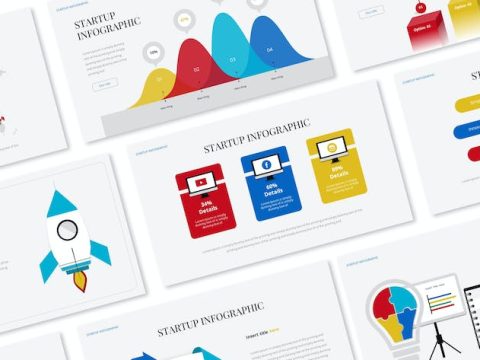 Start Up Infographic Google Slides Template