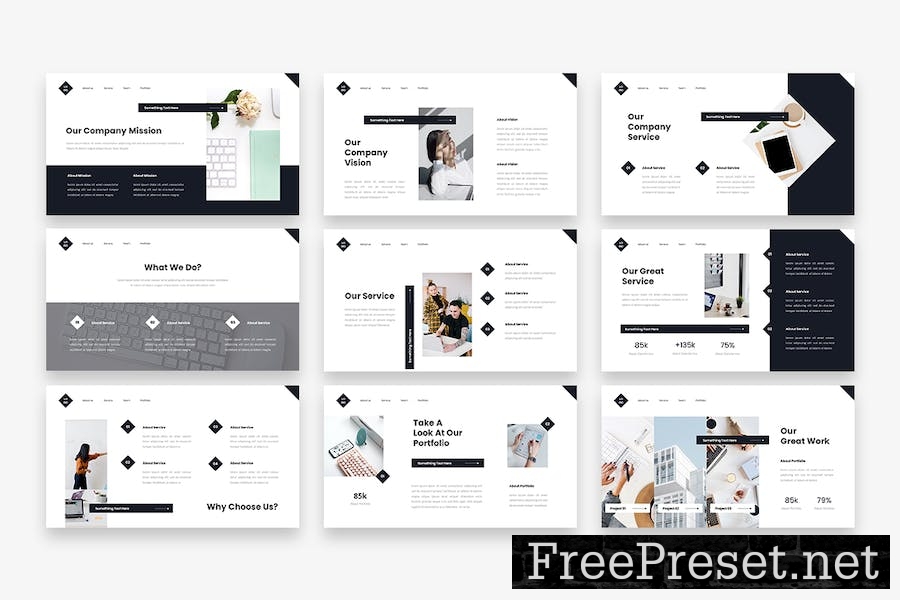 Starting - Startup Company Google Slides Template 8C2J796