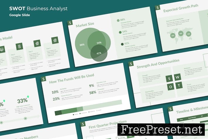 Stobe SWOT Business Analyst Google Slides GUJEJL5