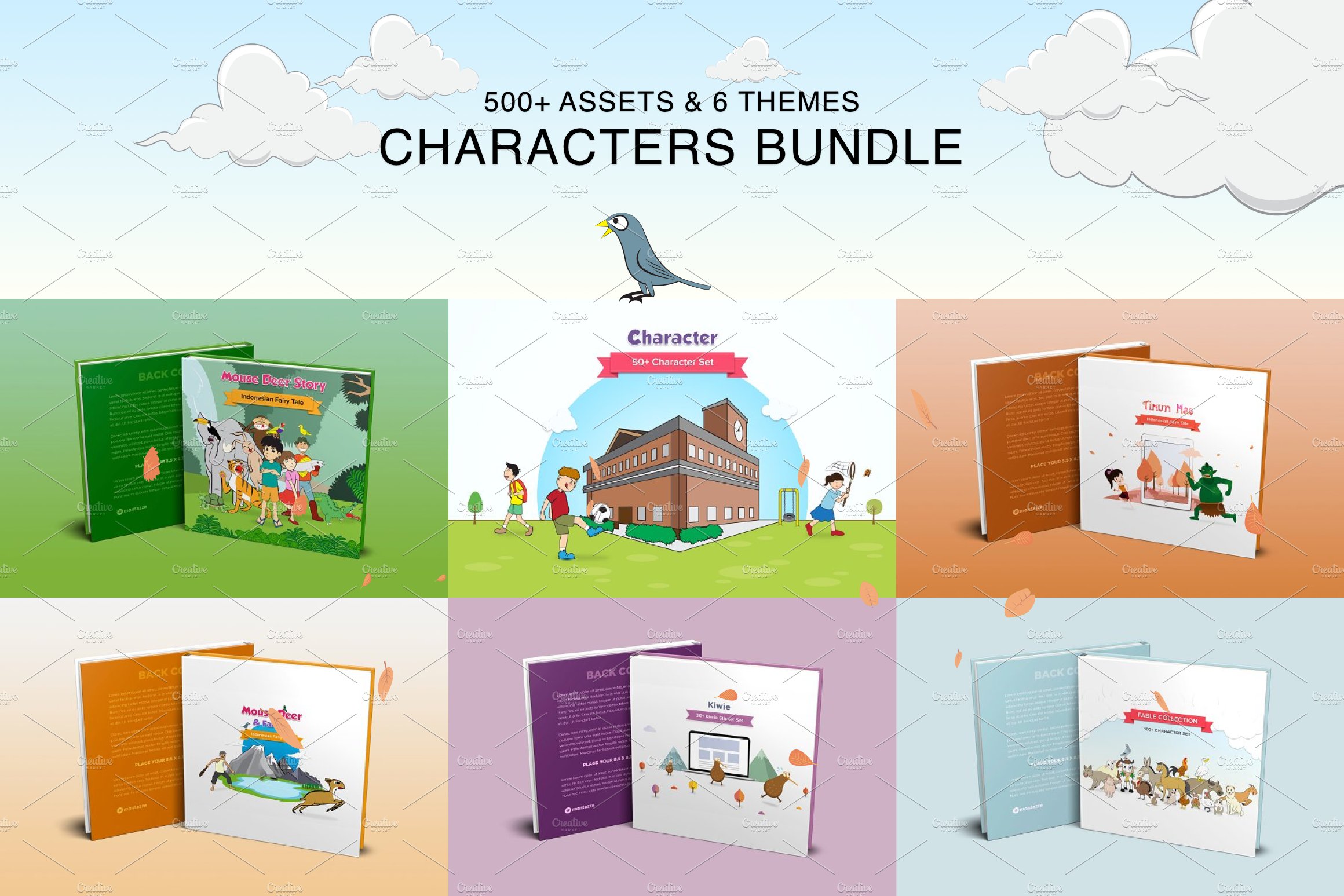 Storry Telling Characters Bundle 1219121