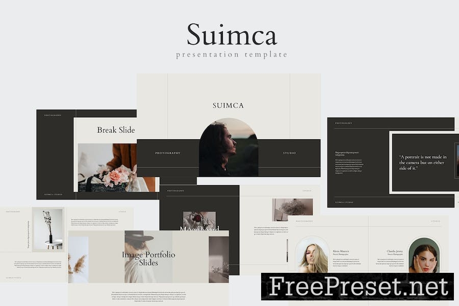 Suimca - Google Slides Template 8TVJPDE