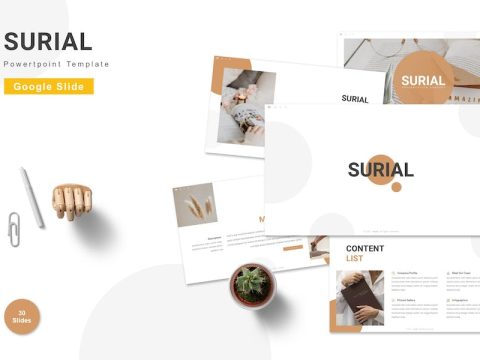 Surial - Google Slide Template 292Z47J