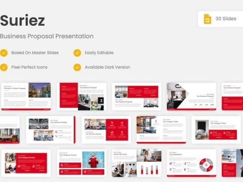 Suriez - Business Proposal Google Slides Template BSC6W5S