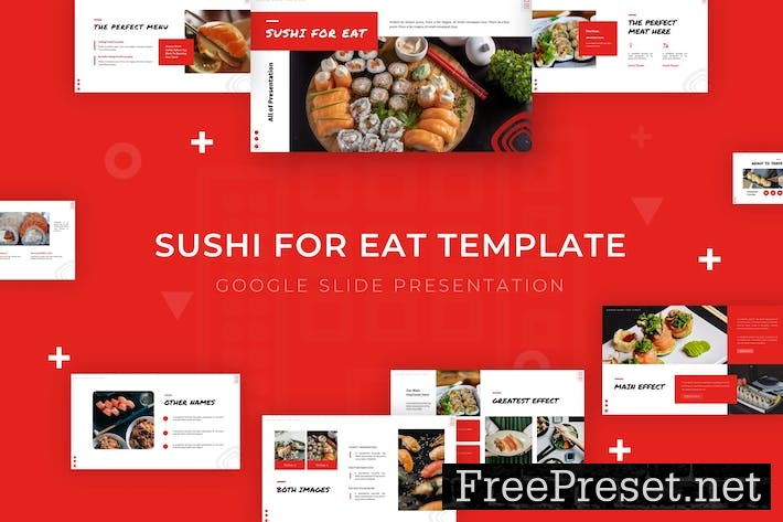 Sushi for Eat - Google Slides Powerpoint W2HS2V3