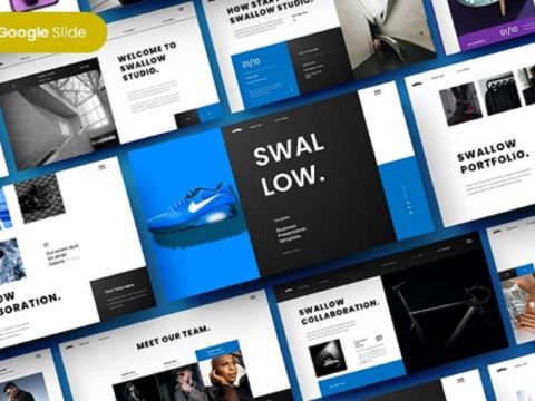 Swallo - Business Google Slide Template T27HXPX