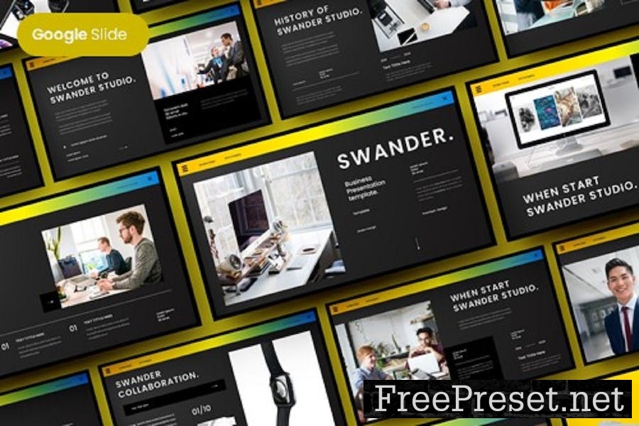 Swander - Business Google Slide Template Q4TBDR5