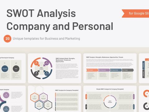 SWOT Analysis Company and Personal Google Slides 4BYL5DK