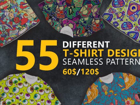 T-shirt design pattern BIG BUNDLE 1259675