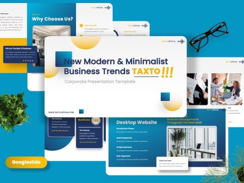 Taxto - Corporate Googleslide Template 5X7QDZ6