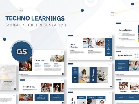 Techno Learning | Google Slides Template 45QCB4R