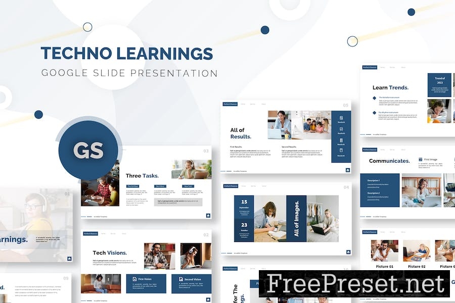 Techno Learning | Google Slides Template 45QCB4R