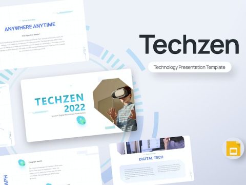 Techzen Technology Google Slides Template 8R7ZC3H