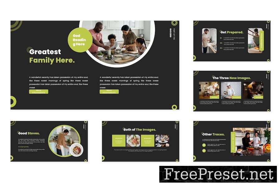 The Cook Practice - Google Slides Template T9Y4URV