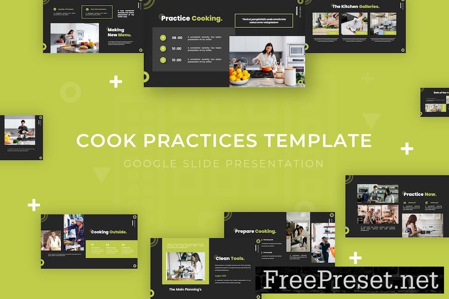 The Cook Practice - Google Slides Template T9Y4URV