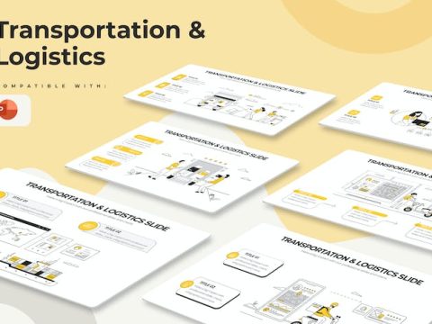 Transportation & Logistics PowerPoint Infographics 6FRFFWH