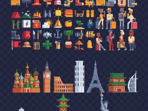 Traveling, 150+ icons. Vol.6 2184909