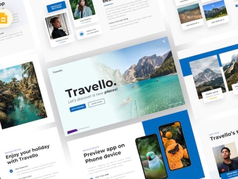 Travello - Travel Google Slides Template