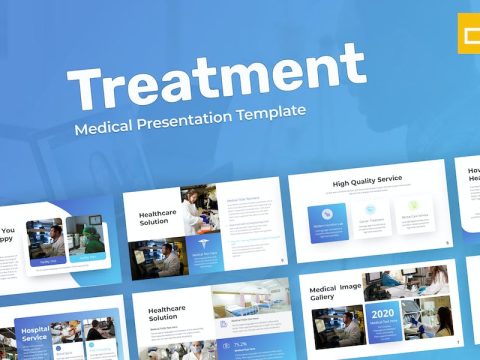 Treatment Medical Google Slides Template CXUKUKX