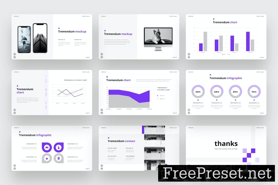 Tremendum - Business Google Slides Template 7L3V5LJ