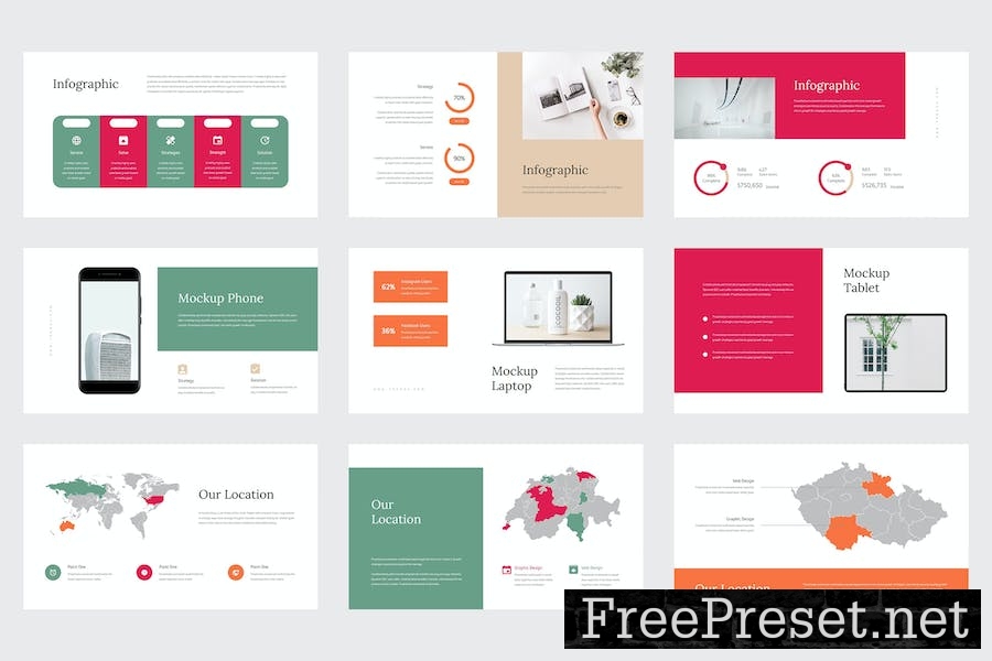 Trenov - Minimal Business Google Slides Template N7G46E5