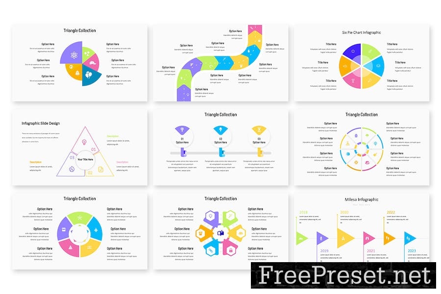 Triangle Infographic - Google Slides Template GQ72NLD