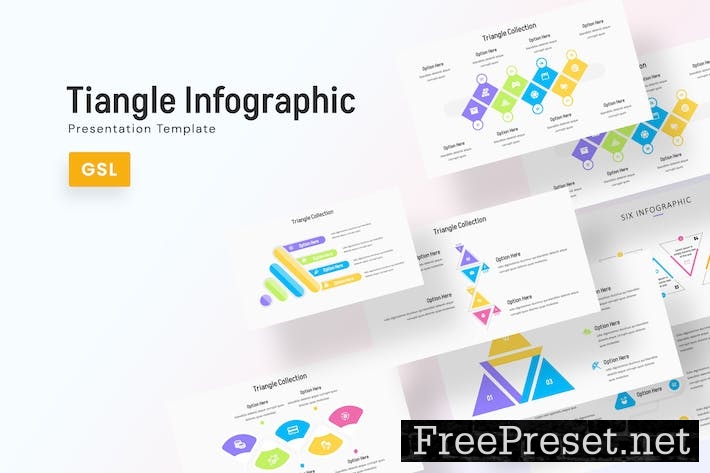 Triangle Infographic - Google Slides Template GQ72NLD