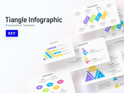 Triangle Infographic - Keynote Template 8L7C37X