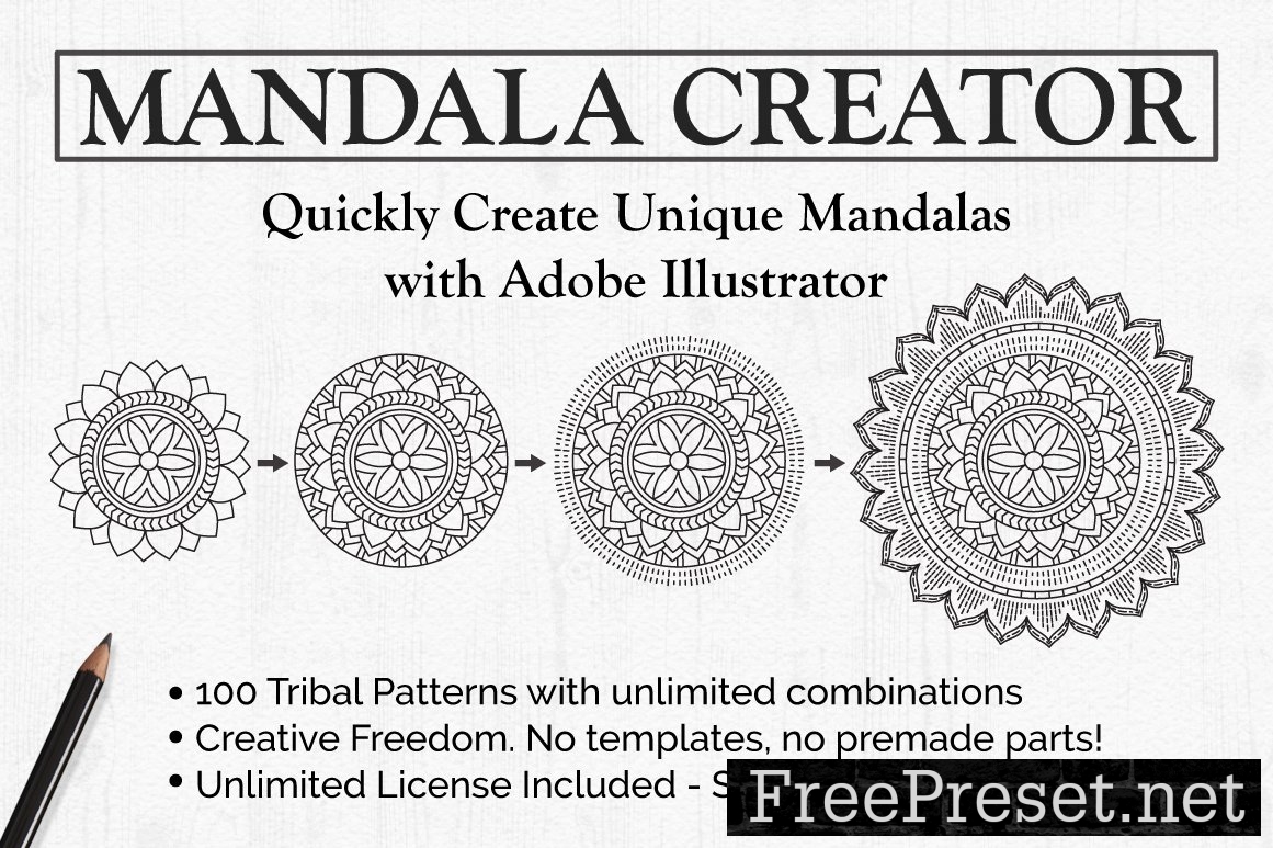 Tribal Mandala Creator