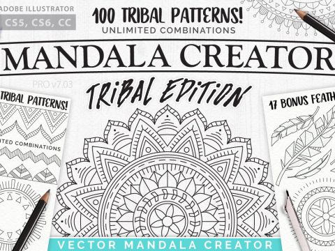 Tribal Mandala Creator