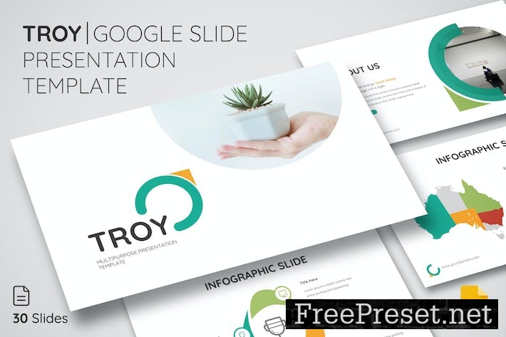 Troy - Google Slide Presentation Template R4ZM2PN