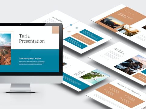 Turia : Travel Agent Google Slides ZMHDJQG