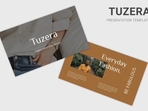 Tuzera - Fashion Magazine Google Slides Template 9XE5NDS