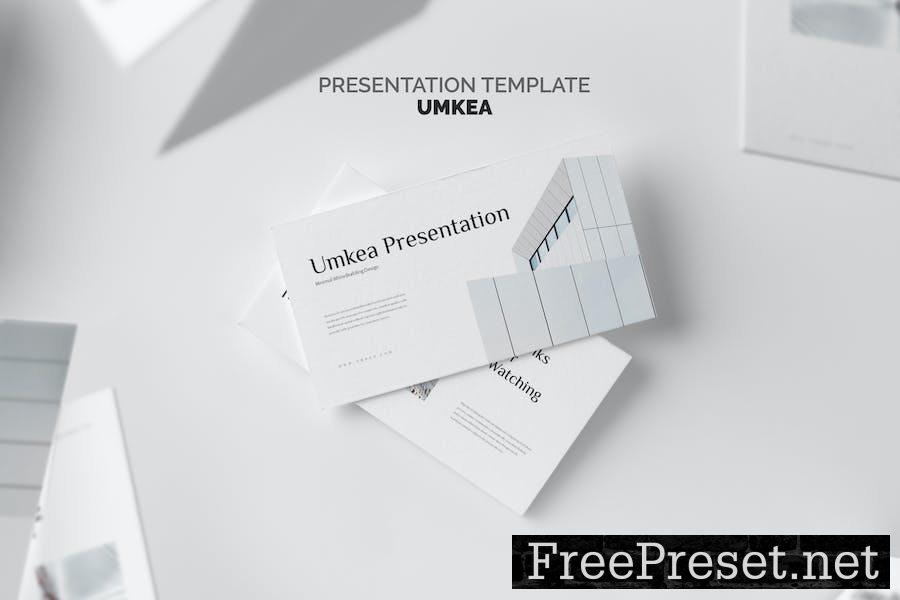 Umkea : Minimalist Building Google Slides