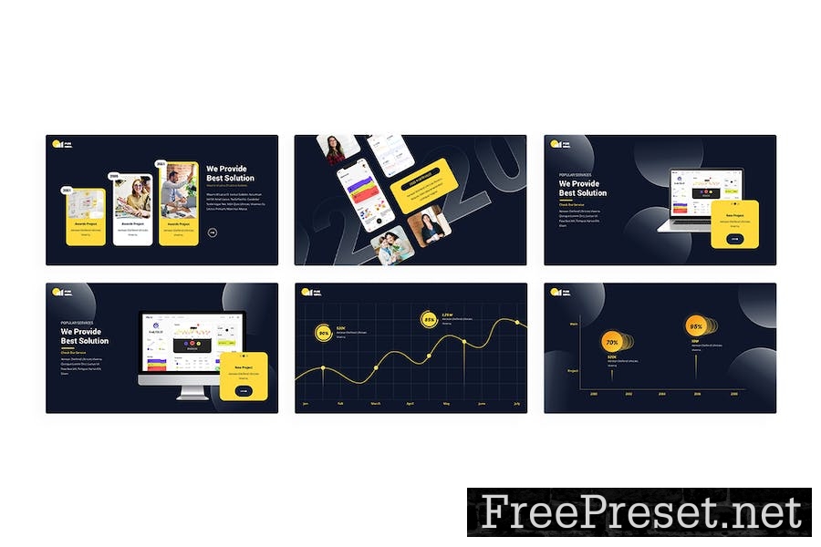 Up! - Pitch Deck Presentation Template J2GTSPT