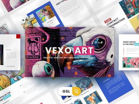 Vexoart - Google Slides Template 3GQF3U5