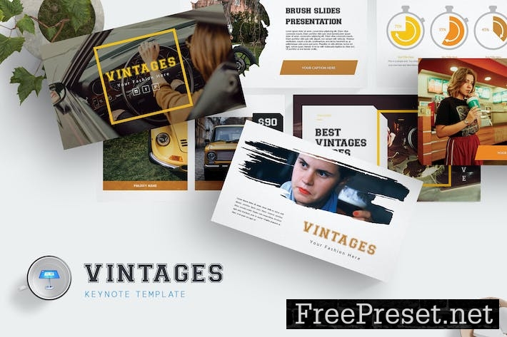 Vintages - Keynote Template XXFZAS