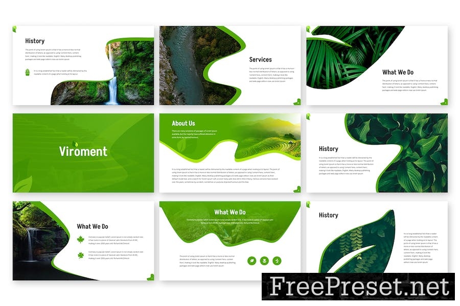 Vironment - Google Slides Template B6ZGWWA