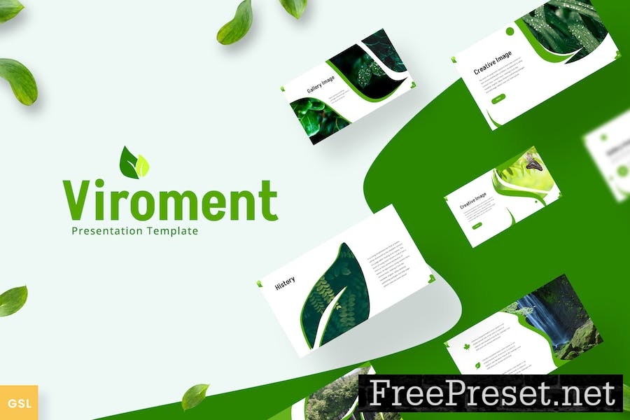 Vironment - Google Slides Template B6ZGWWA