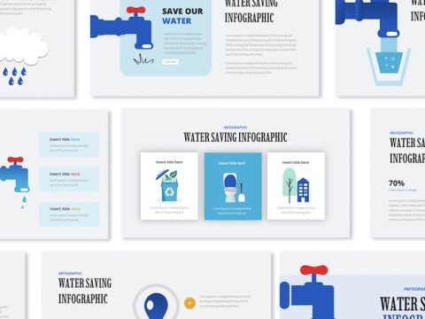 Water Saving Infographic Keynote XPKZPCK