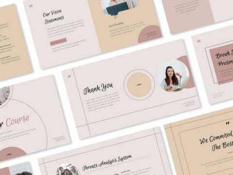 Webinar Course Google Slides Presentation Template