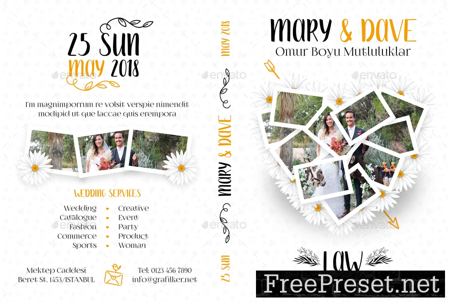 Wedding Business Card Templates 22089497