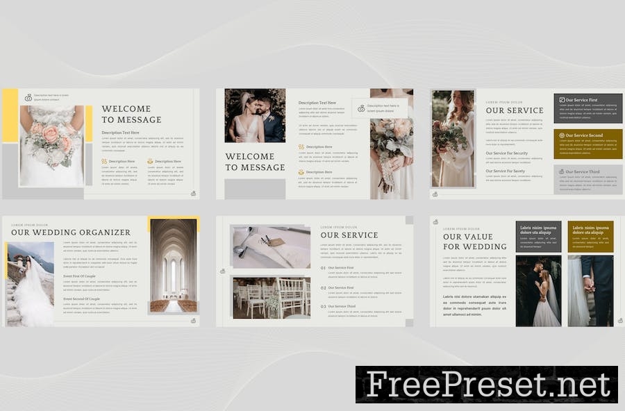 Wedding Organizer Presentation Template 4BHYPRF